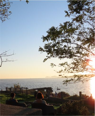 Puesta de sol en Casa La Garita