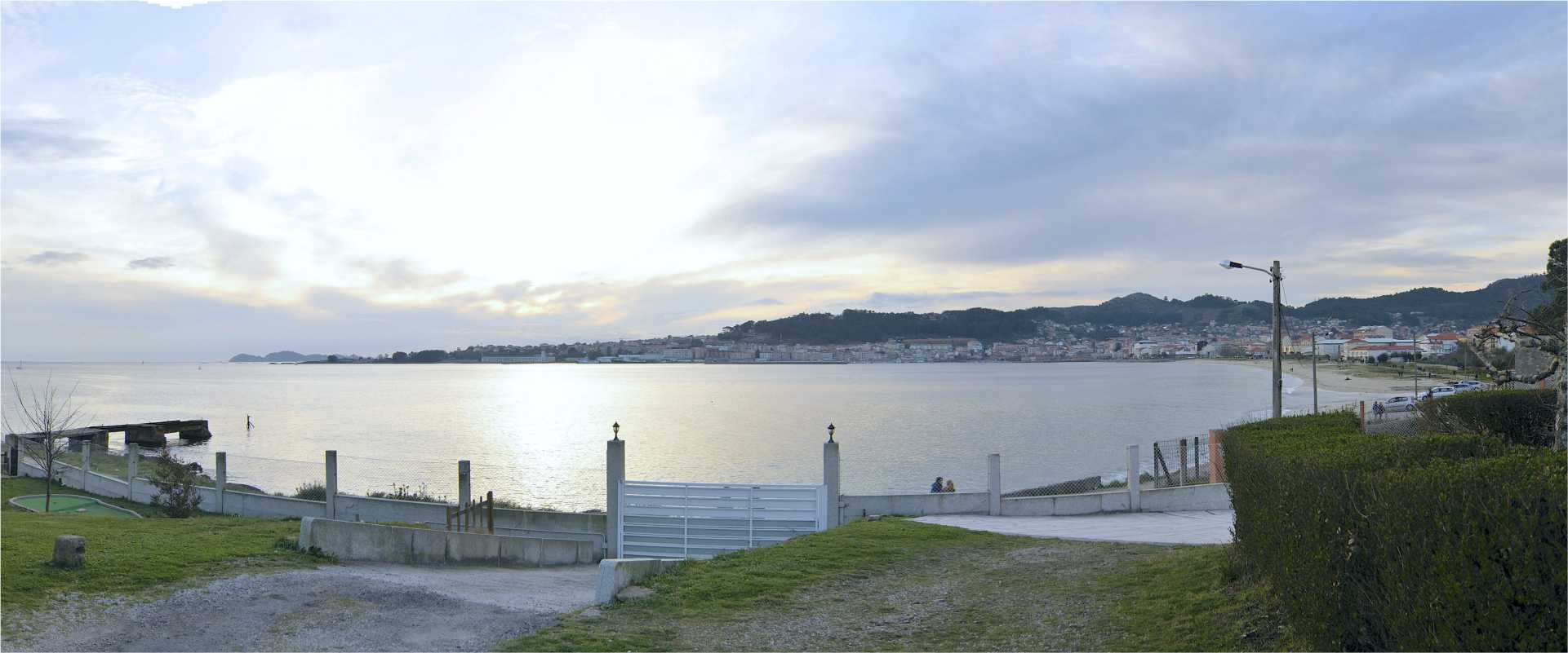 Playa de Rodeira desde Casa La Garita